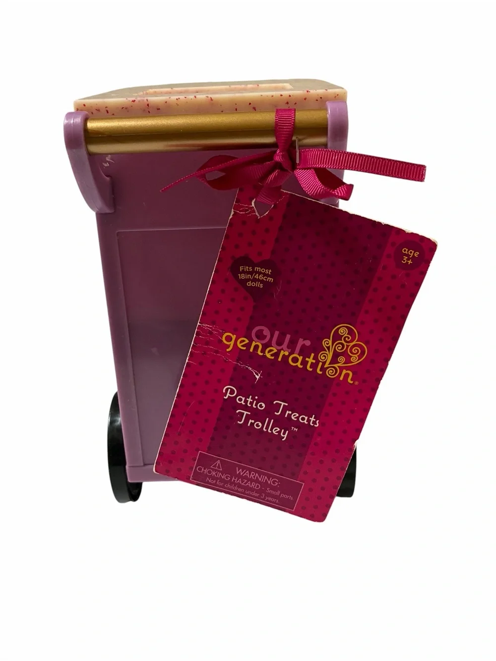 Our Generation Patio Treats Trolley Cart 18